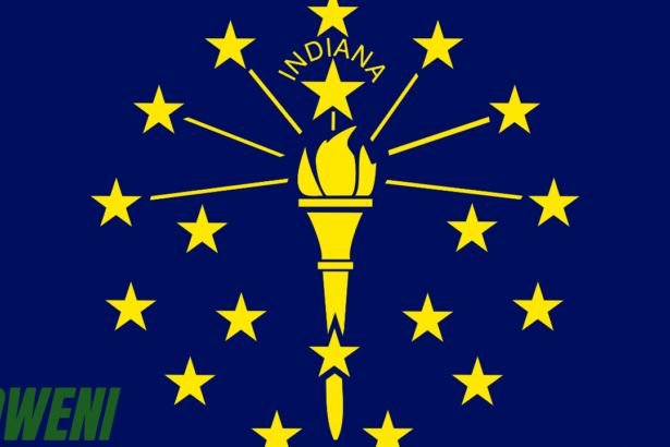 Indiana state flag