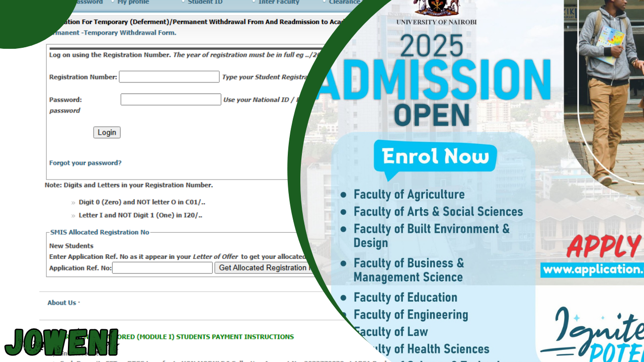 UON Application Portal