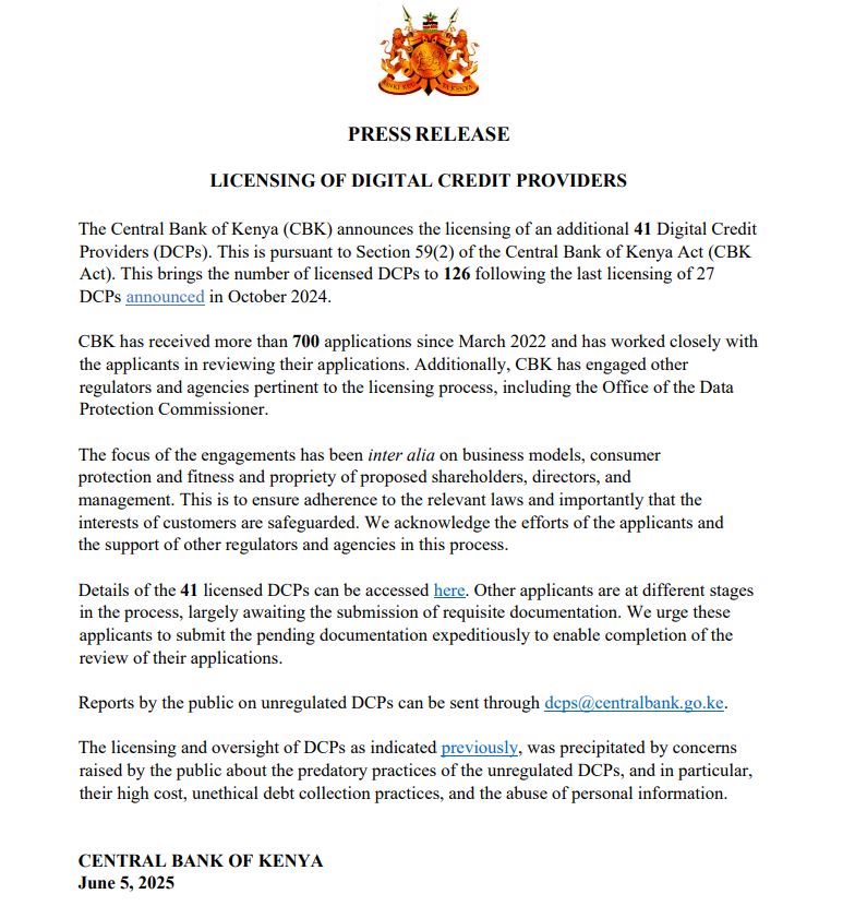 CBK KENYA