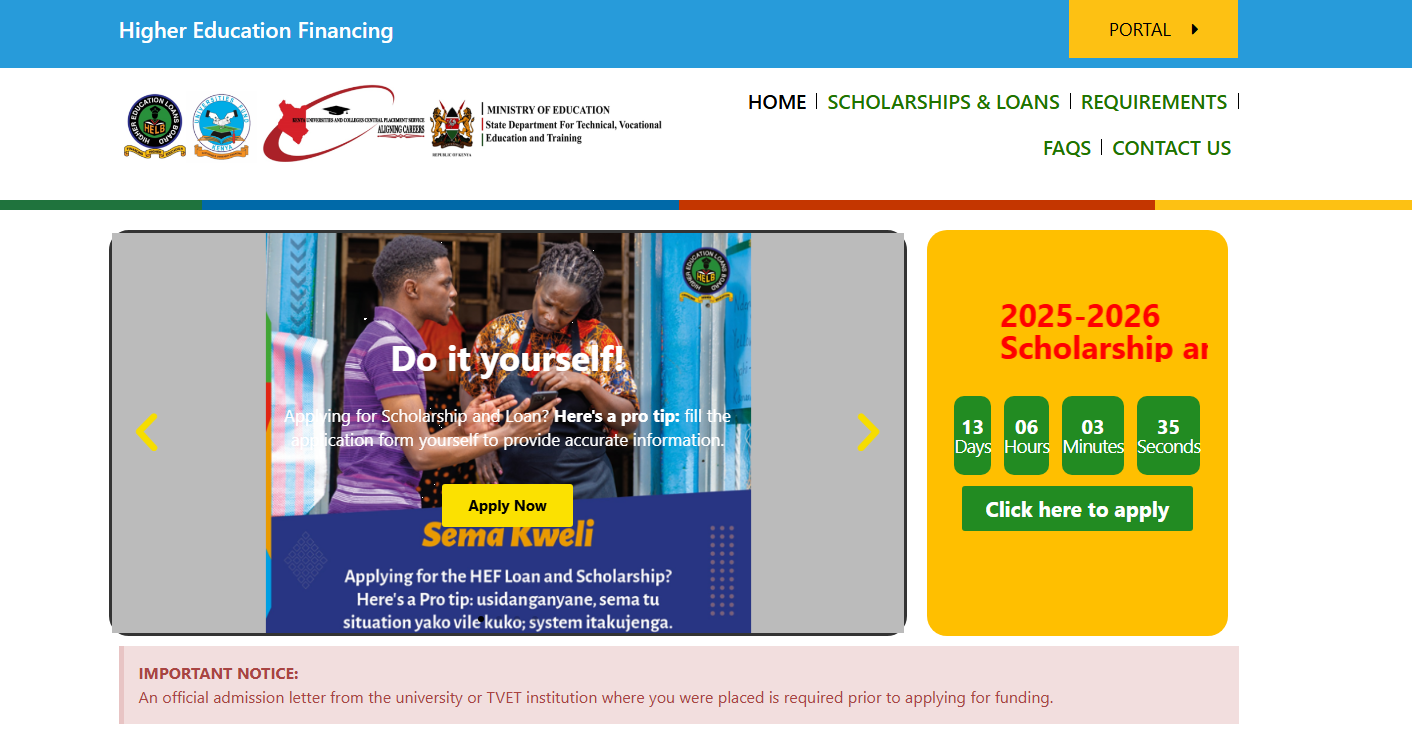 HEF Portal Registration 2025: Requirements & Loans Application