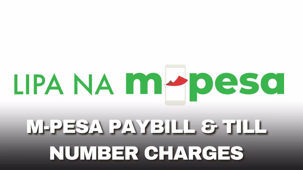 Mpes Paybill And Till Charges