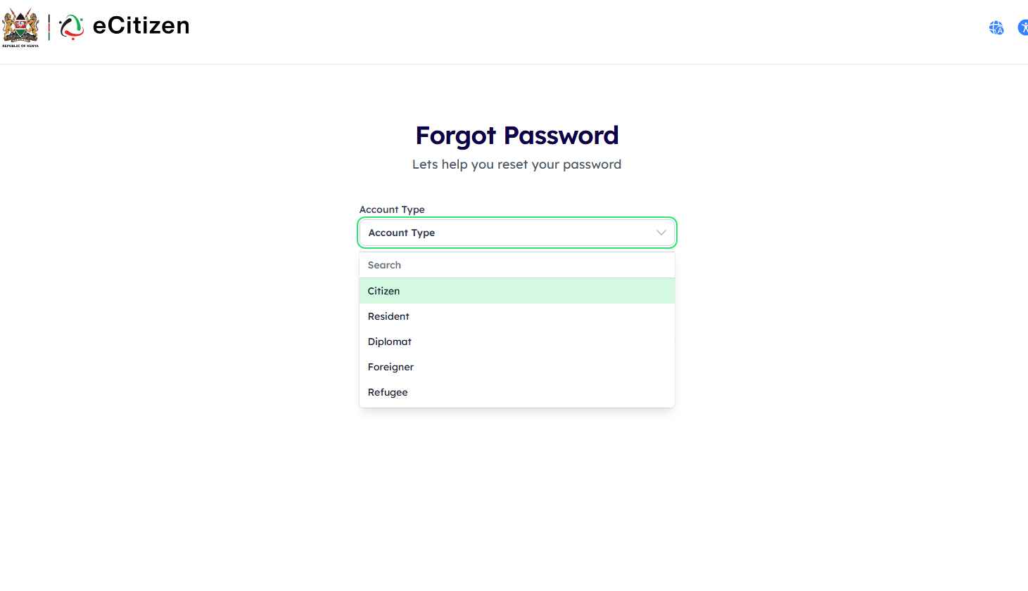 ecitizen pass